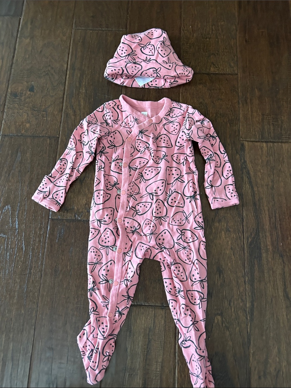 Strawberry outfit and hat